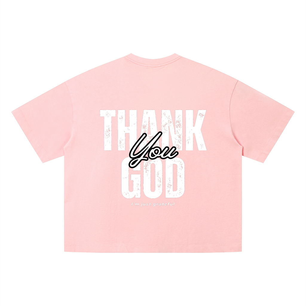 Thank God Pink Tee