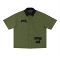 Army Green Short Sleeve Shirt