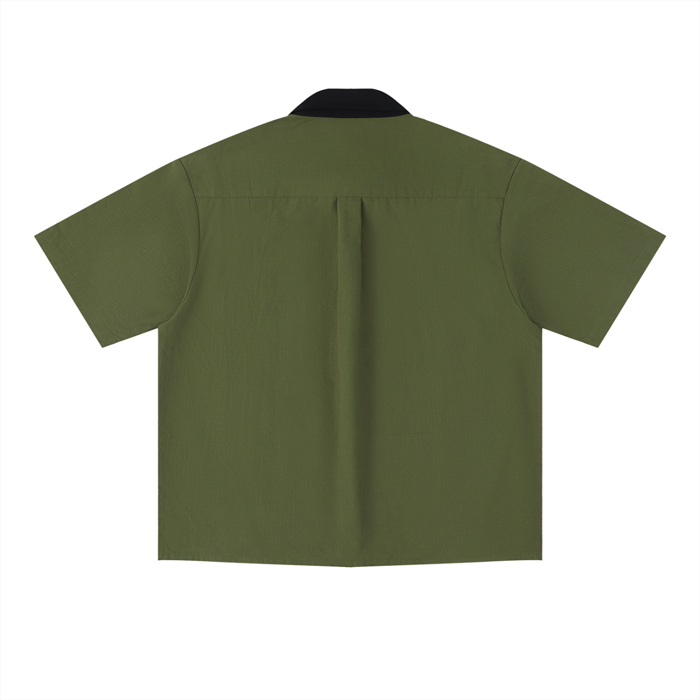 Army Green Short Sleeve Shirt