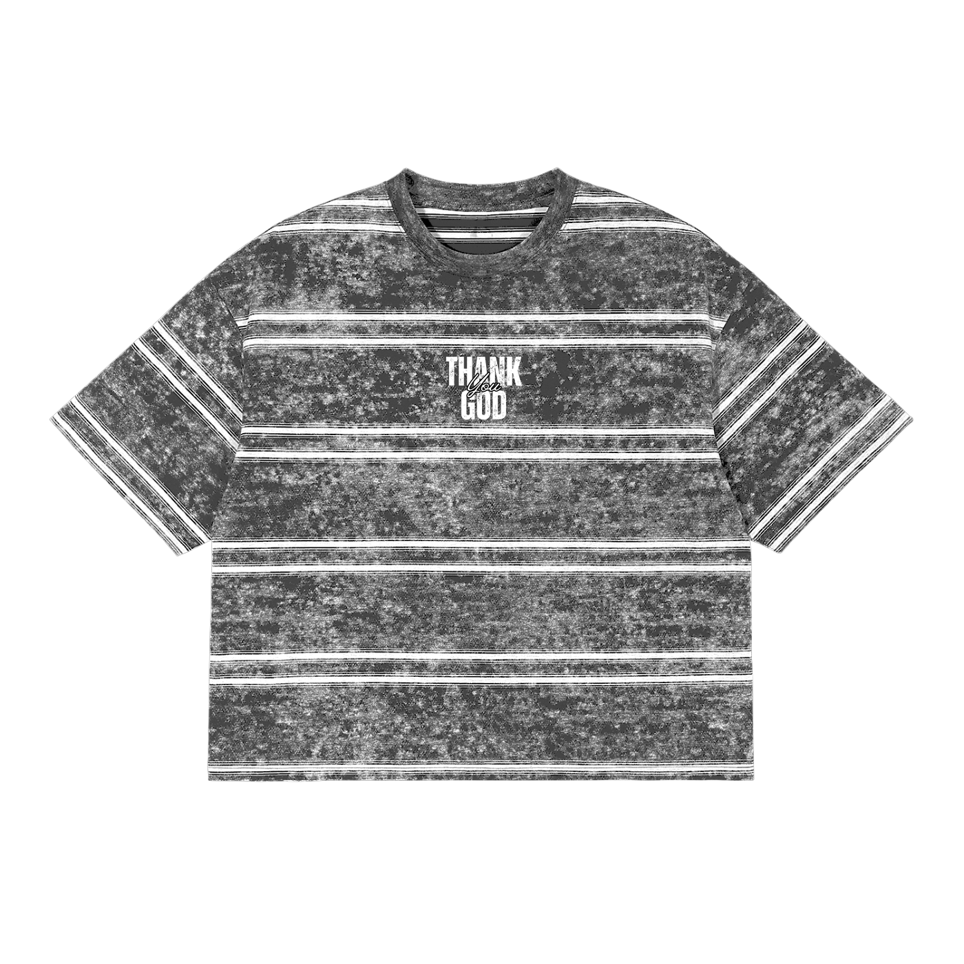 Thank God grey tee