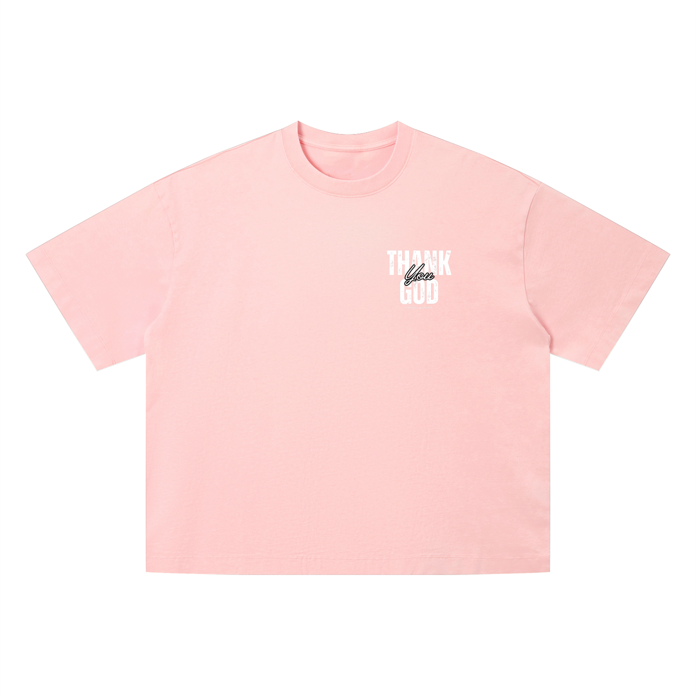 Thank God Pink Tee